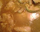 A picture of step 7 of Chicken in sage onion turmeric sauce.