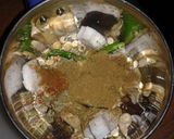 A picture of step 3 of Vegetable kurma.