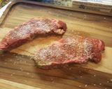 A picture of step 2 of Poblano Steak.