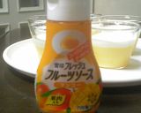 A picture of step 8 of Creamy Melting Triple-layered Mango Pudding.
