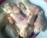 A picture of step 4 of Sunshines fried chicken wings.