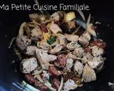 Une image de l'étape 2 de Filet mignon de porc au chorizo et aux pommes de terre.