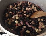 Foto del paso 2 de la receta: Mermelada de moras moradas y blancas