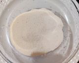 A picture of step 1 of Semolina stuffed glass Dhokla.