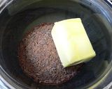 A picture of step 3 of Pudding au Chocolat Noir.