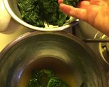 A picture of step 3 of Cream Spinach with Nutmeg.
