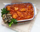 عکس مرحله 1 از دستور خورش پوره بادمجان با مرغ 🌸