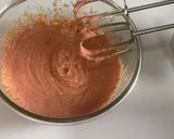 A picture of step 2 of Roohafza Rava Cake.