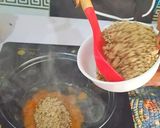 A picture of step 2 of Ogbono soup.