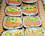 Hình bước làm 5 của món Kimbap Korea - Cơm cuộn Hàn Quốc #1