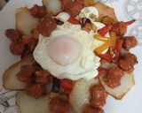 Foto del paso 5 de la receta Huevos fritos con chistorra
