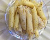 A picture of step 3 of Grilled Penne Pane.