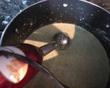 A picture of step 2 of Thai broccoli soup.