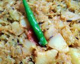 নিরামিষ আলু বাঁধাকপি (niramis alu badhakopi recipe in Bengali) রেসিপির ধাপ 4 ছবি