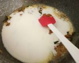 A picture of step 5 of Kadhi Pakoda.