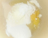 A picture of step 1 of Yeast pancake.