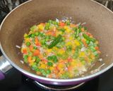 A picture of step 5 of Fried brown rice.