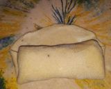A picture of step 7 of Paneer Paratha Roll.