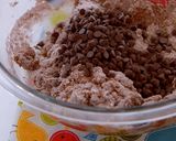 A picture of step 4 of Chocolate Scones | Chocolate Chip Cocoa Scones.
