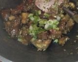 Foto langkah ke 5 dari resep Tumis terong daging.