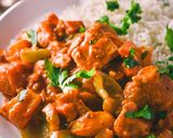 A picture of step 3 of Maafe ~ West African Peanut Stew.