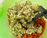 Foto del paso 4 de la receta: Budín de zanahorias pimientos y zapallito