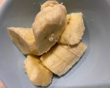 Φωτογραφία βήματος 1 της συνταγής Overnight oats με μπανάνα, κακάο, φυστικοβούτυρο και φουντούκια. 🍌🌰🥜