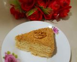 صورة لخطوة 5 من وصفة الكيكة الروسية 🤤🍯👑😍😻👏