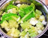 A picture of step 3 of Warm Romanesco Broccoli Salad.
