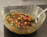Une image de l'étape 2 de Dos de cabillaud cuisson basse température sauce vierge.