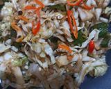 Foto langkah ke 3 dari resep Kol diet cabe hijau.