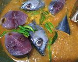 Foto langkah ke 4 dari resep Gule Tuna Daun Pakis by Bunda Pure's.