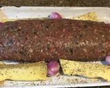 Foto del paso 3 de la receta: Polpetone (pan de carne) con hongos y queso