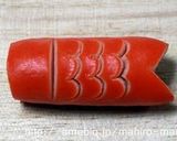 A picture of step 5 of Wiener Sausage Koinobori (Flying Carp).