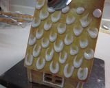 A picture of step 26 of Decorated Cookie House Hexen (Witch) House.