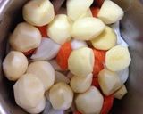 A picture of step 3 of My Too-Easy Nikujaga (Japanese Simmered Meat and Potatoes).