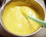 A picture of step 15 of Halloween Kabocha Squash Chiffon Cake.