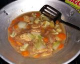 Foto langkah ke 7 dari resep Sapo Tahu Telur.