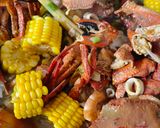 Foto langkah ke 7 dari resep Seafood Tumpah Saos Padang.