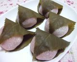 A picture of step 13 of Small Sakura Mochi.