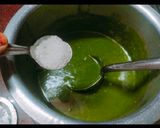 A picture of step 7 of Palak soup.