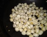 A picture of step 1 of Yakult Makhana Raita.