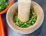 Foto del paso 2 de la receta: Bacalao al horno con costra de lino y perejil