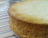 A picture of step 8 of Easy! Delicious! Egg-Free Sponge Cake.