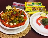 A picture of step 5 of Spicy veg Maggi magic masala pasta.