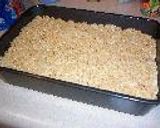 A picture of step 3 of Rice Krispie Treats.