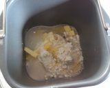 A picture of step 1 of Fluffy Loaf Bread in a Bread Maker.