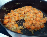 A picture of step 5 of Sweet Potato Quinoa Vegan Salad.