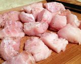 A picture of step 2 of Shark Bites (Oven fried).