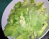 A picture of step 3 of Fried chorizo and cabbage.